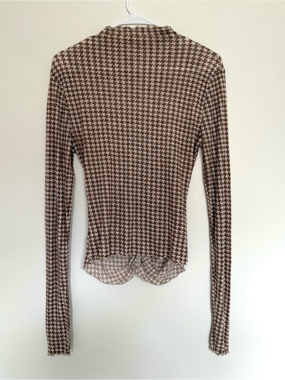 Free People Little Crush Houndstooth Top - Picture 7 of 7